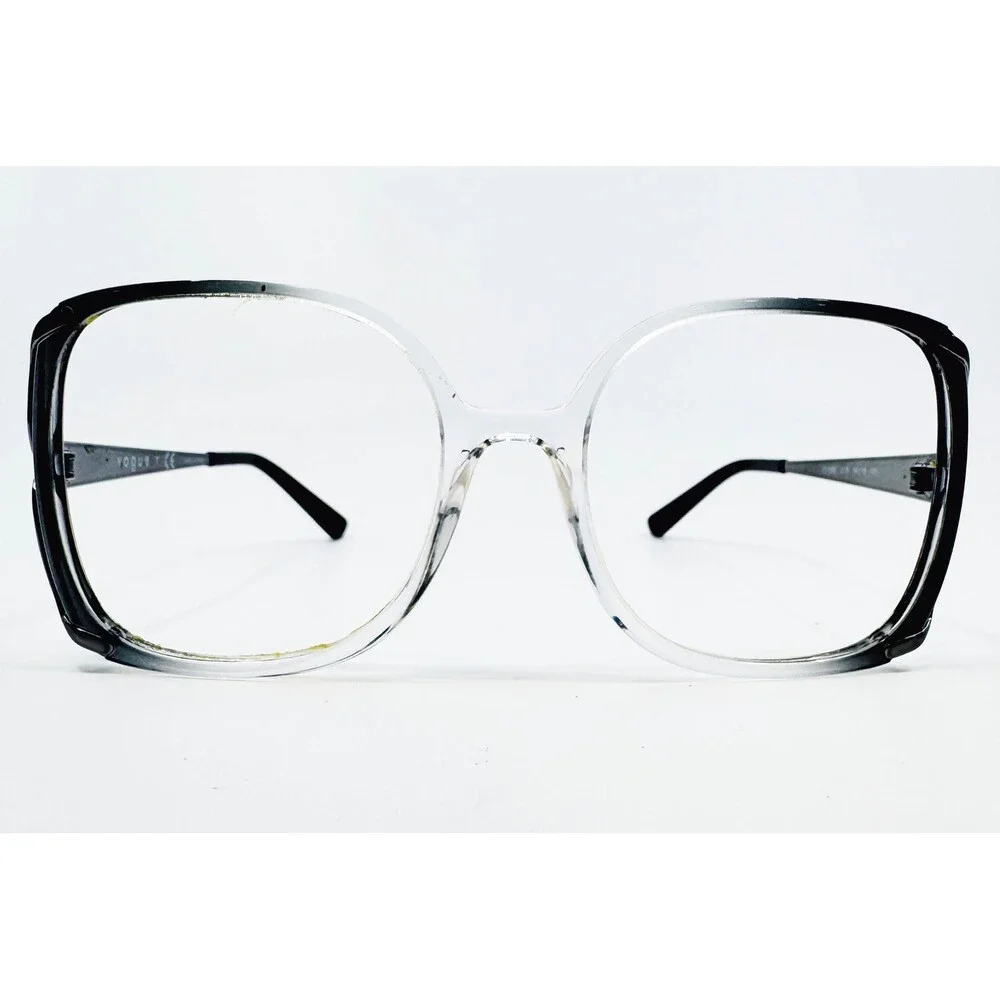 Vogue Eyeglasses Womens Black Clear VO 5362 2878 Square 54-18-140